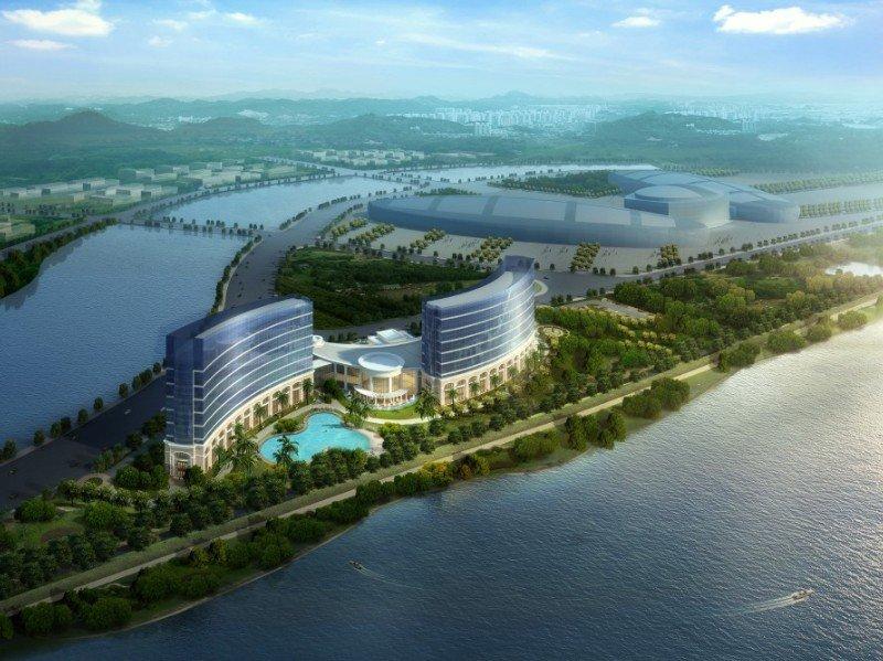 Sheraton Fuzhou Hotel Bagian luar foto